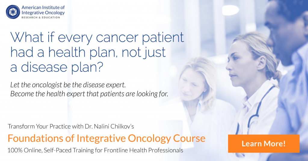 What If Every Cancer Patient Had a Health Plan and not Just a Disease Plan